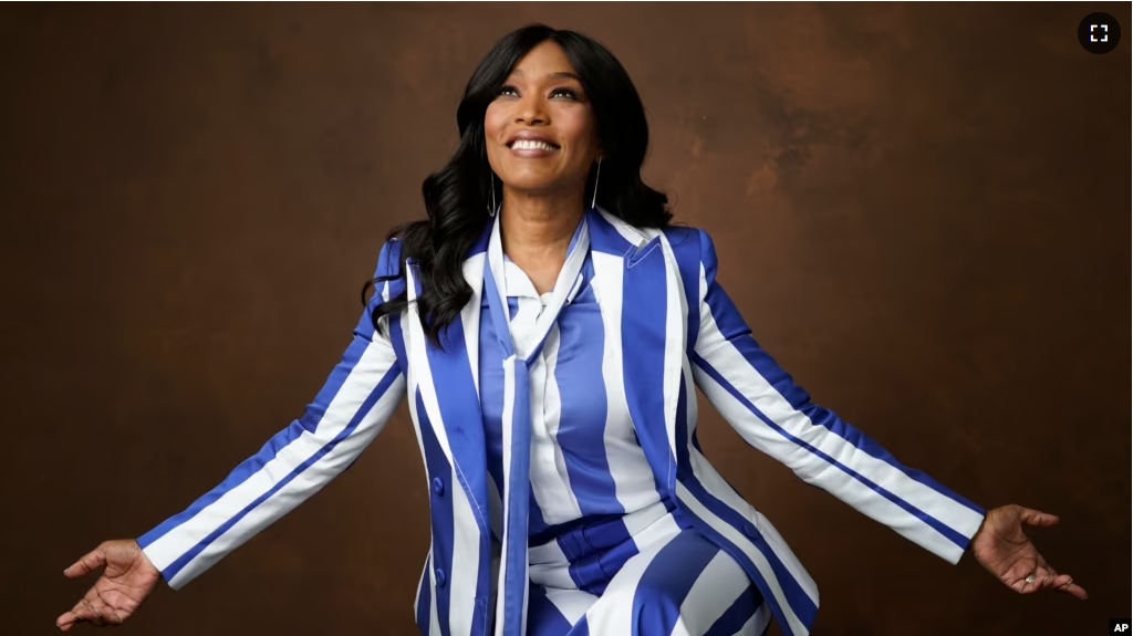 Angela Bassett, at the Feb. 13, 2023 Academy Award luncheon, was nominated for her role in Black Panther: Wakanda Forever this year. (AP Photo/Chris Pizzello)