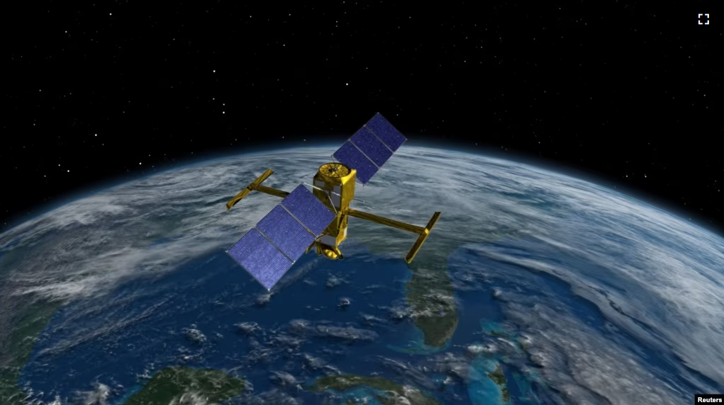 The advanced radar SWOT satellite, short for Surface Water and Ocean Topography and designed and built at NASA's Jet Propulsion Laboratory (JPL) near Los Angeles, is seen in an artist's rendition created in February 2015.