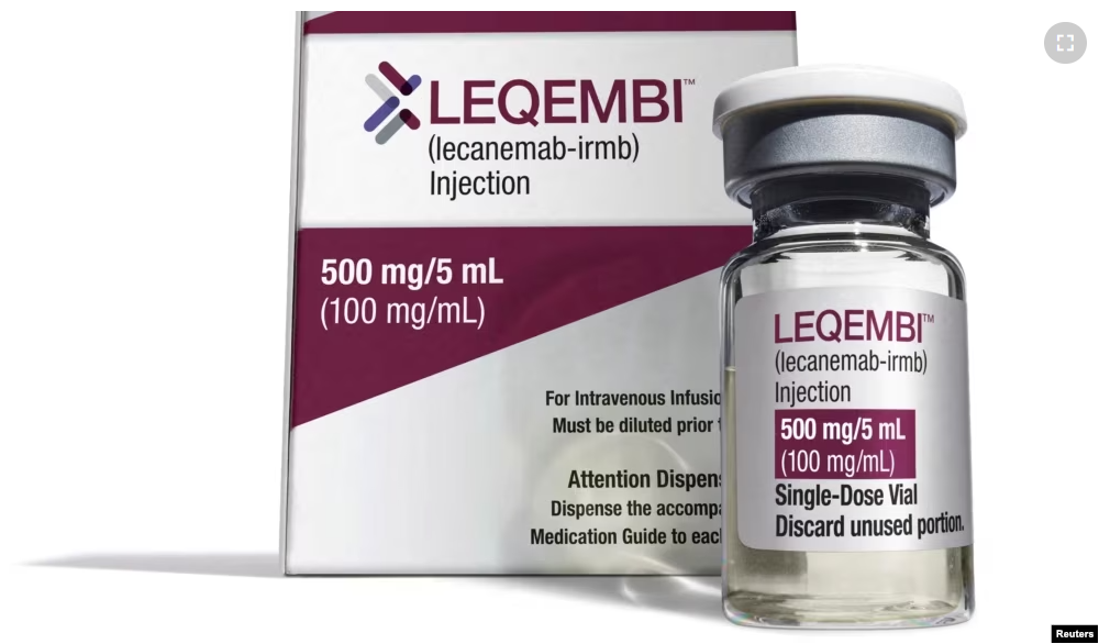 FILE - The Alzheimer's drug LEQEMBI is seen in this undated handout image obtained by Reuters on January 20, 2023. (Eisai/Handout via REUTERS)