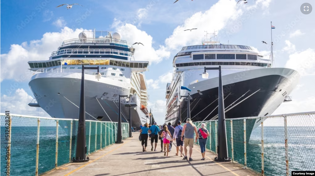 FILE - "Welcome aboard" is a common greeting as you board a cruise ship. (Adobe Stock Photo)