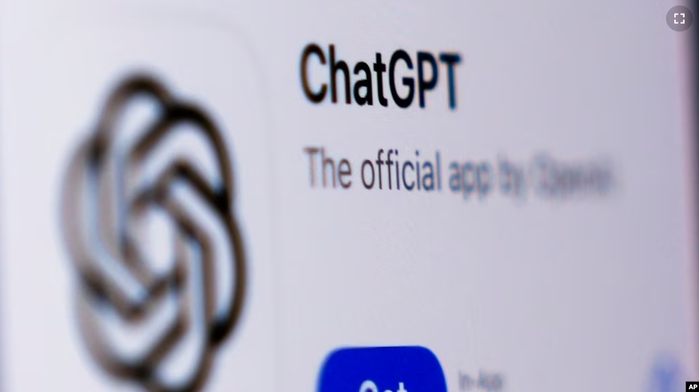 A ChatGPT logo is seen on a monitor in West Chester, Pa., Wednesday, Dec. 6, 2023. (AP Photo/Matt Rourke)