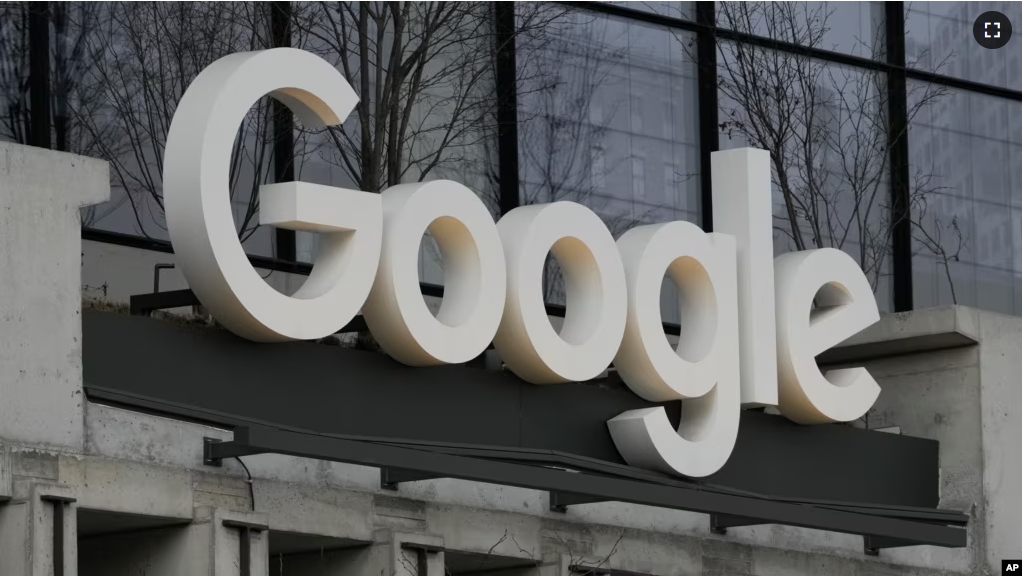 This file photo shows a Google building in New York, Feb. 26, 2024. (AP Photo/Seth Wenig, File)