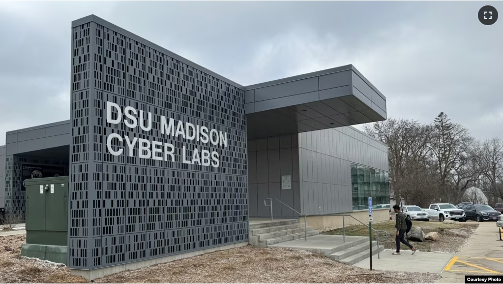 MadLabs research facility of Dakota State University is a hub for cyber research. (Bart Pfankuch / South Dakota News Watch)