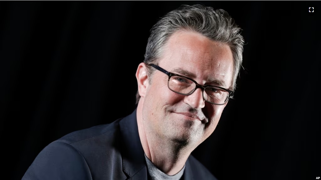 FILE - Matthew Perry poses for a portrait on Feb. 17, 2015, in New York. A ketamine overdose killed the American actor on October 28, 2023. He was 54 years old. (Photo by Brian Ach/Invision/AP, File)