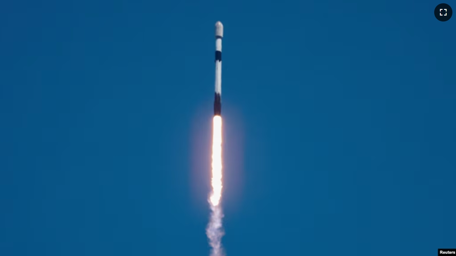 FILE - A SpaceX Falcon 9 rocket is launched, carrying 23 Starlink satellites into low Earth orbit in Cape Canaveral, Florida, U.S., May 6, 2024. (REUTERS/Joe Skipper/File Photo)