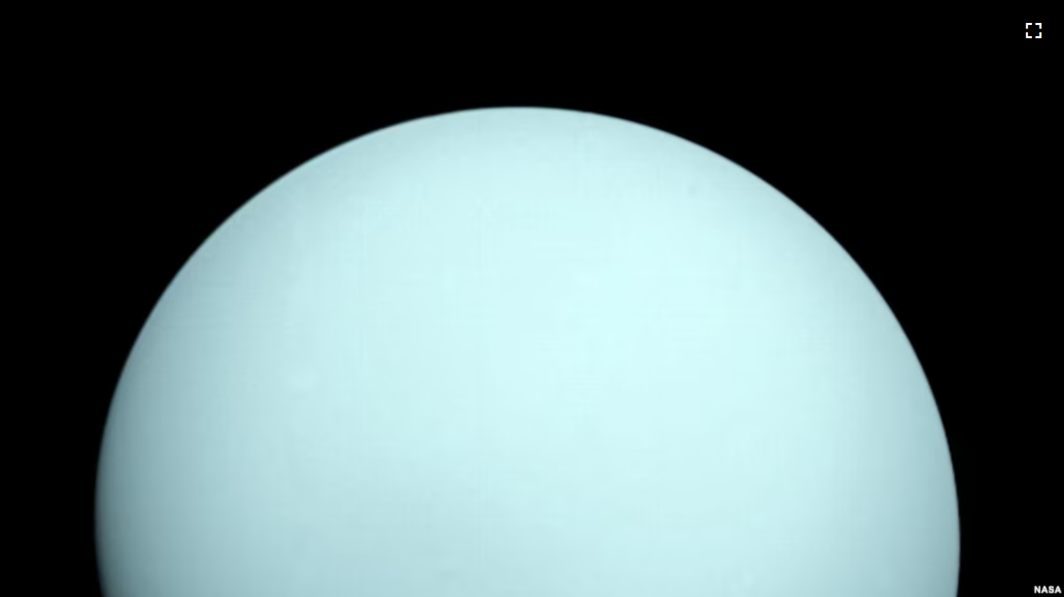 FILE - An image of the planet Uranus taken by the NASA spacecraft Voyager 2 in 1986. (NASA/JPL/Handout via REUTERS )