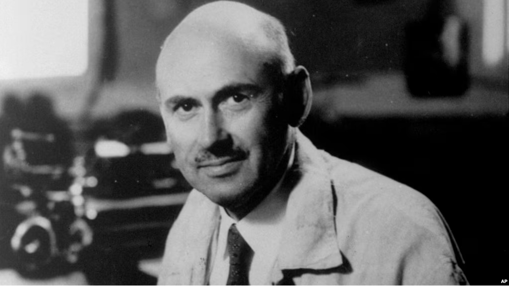 Rocket scientist Dr. Robert H. Goddard is shown in this 1935 photo. (AP photo)